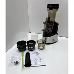 Соковитискач з мороженицею 3 в 1 Zepline ZP-6058 шнековий з чашею 0.3 л  3000 Вт електросовижималка - мініатюра 5