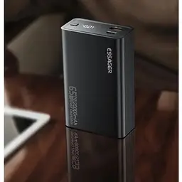 Зовнішній акумулятор Essager EDY65-LD01-Z для ноутбуків 20000 mAh 65W (EDY65-LD01-Z) - мініатюра 4