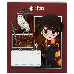 Зошит Kite Harry Potter, 12 аркушів, коса лінія (HP26-235) - мініатюра 2