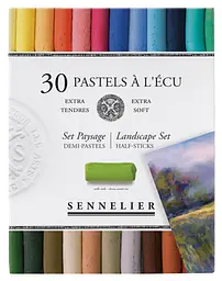 Набір сухої пастелі Sennelier Landscape (Пейзаж), 30 1/2 кольору, картон - мініатюра 2