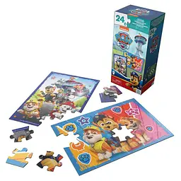 Пазл Paw Patrol 2 в 1 переливний 48 елементів (SM98325/6066801) - мініатюра 4