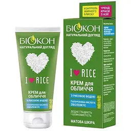 Крем для обличчя БІОКОН I love rice 60мл