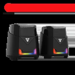 Комп'ютерні колонки Fantech GS205 Hellscream з яскравим RGB-дизайном (32834-01_497) - мініатюра 6