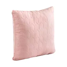 Двостороння декоративна подушка Руно Velour Apricot 40х40 см персикова - мініатюра 2