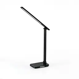 Настiльна лампа Videx LED VL-TF17B 18W 1800-6500K з бездротовою зарядкою чорна (VL-TF17B) - мініатюра 3