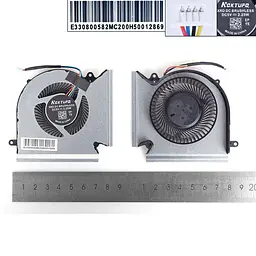 Вентилятор CPU для MSI GE66 GP66 GL66 MS-1541 MS-1542 series, (PABD08008SH-N453, Аналог) - мініатюра 3
