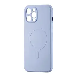 Чохол TPU with MagSafe Protected Camera iPhone 12 Pro Max Lilac