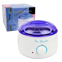 Воскоплав баночний Pro Wax 100 для депіляції нагрівач для гарячого воску з терморегулятором - мініатюра 6