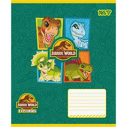 Набір зошитів Yes Jurassic World Dino 12 аркушів у клітинку 25 шт. (768711) - мініатюра 6