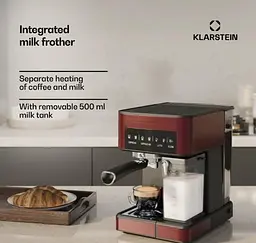 Кавомашина Klarstein Arabica Comfort 1350W 20 Bar (10041522) - мініатюра 4