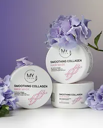 Колагенова маска MY COSM Smoothing Collagen Mask для розгладження волосся 250 мл - мініатюра 2