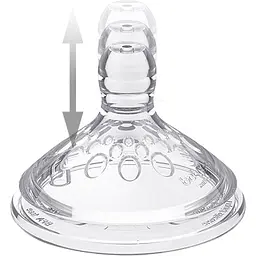 Соска антиколікова BabyOno Natural Nurising 3+ середній потік 1 шт. (1453/02) - мініатюра 4