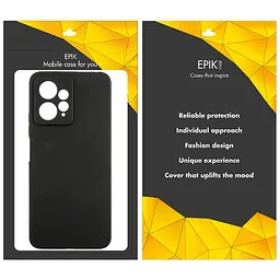 Чохол Epik TPU Black Full Camera для Xiaomi Redmi Note 12 4G Чорний - мініатюра 3