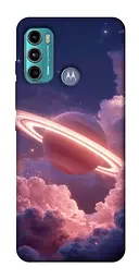 Чохол Demsky Pink Saturn для Motorola Moto G60