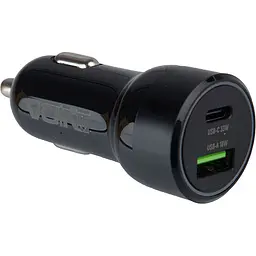 Автомобільний зарядний пристрій Voin 51W, 1USB QC3.0 18W + 1PD 33W 12/24V (C-51210Q) - мініатюра 2