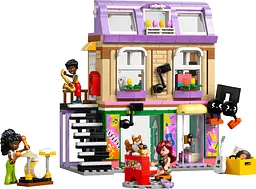 Конструктор LEGO Friends Музична крамниця і квартира 483 деталі (42653) - мініатюра 5