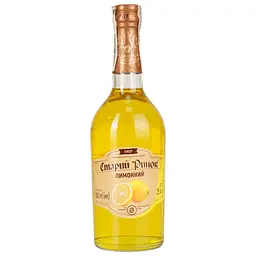 Лікер Старий Ринок Лимонний 25% 0.5 л - мініатюра 2