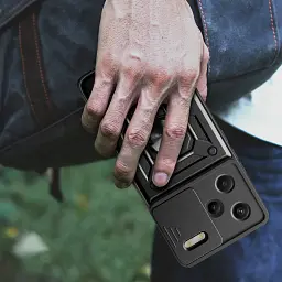 Панель BeCover Military для Xiaomi Redmi Note 13 Pro Plus 5G Black (711028) - мініатюра 5