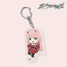 Брелок акриловий Улюблений у Франксі Darling in the Franxx AK DF 03 - мініатюра 2