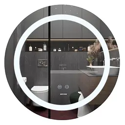 Дзеркало Mixxus Plain MC03-60 (LED Touch, антизапотівання, димер, регулювання яскравості) MI6662