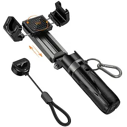 Монопод для селфі Hoco K27 Magic portable mini Black - мініатюра 5