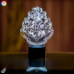 Нічник-світильник 3D Хоґвортс 3DTOYSLAMP 25х16 см osv0001490
