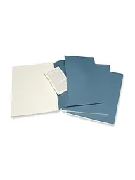 Записник Moleskine Cahier великий, Лінійка Жвавий Блакитний (CH021B44) - мініатюра 4