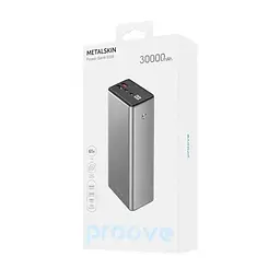 Портативна батарея Proove Metalskin 65W 30000mAh акумулятор для заряджання ноутбуків - мініатюра 4