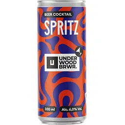 Пиво Underwood Brewery Spritz світле нефільтроване 6.0% 0.33 л з/б
