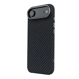 Чохол до мобільного телефона Armorstandart LikeCarbon2 MagCase Apple iPhone 17 Air Carbon Black (ARM86260) - мініатюра 5