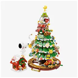 Конструктор Pantasy Snoopy Різдвяна ялинка (86909) - мініатюра 1