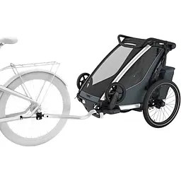 Дитяча коляска Thule Chariot Cross 2 Single (Dark Slate) (TH 10201034) - мініатюра 4