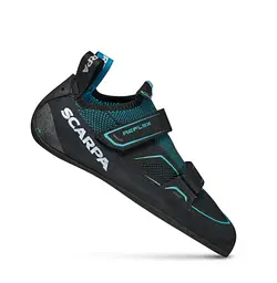 Скальні туфлі Scarpa Reflex V Women 35,5 Чорний-Бірюзовий - мініатюра 2