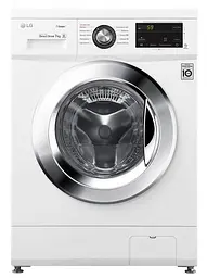 Пральна машина LG з фронтальним завантаженням F2J3HS2W, 7кг, 1200, A+++, Пар, глибина 44см, Дисплей, Інвертор, Білий (F2J3HS2W)