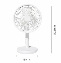Портативний вентилятор Xiaomi SOLOVE Stand Fan F5 White - мініатюра 3