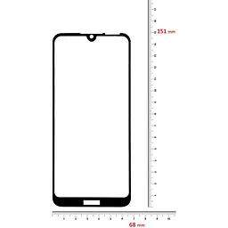 Захисне скло BeCover для Huawei Y6s 2020 Black (704676) - мініатюра 3