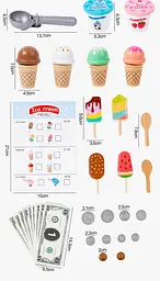 Дерев’яний набір морозива Ice Cream Counter   - мініатюра 3