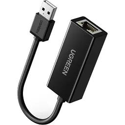 Перехідник USB 2.0 AM to RJ45 Ethernet 100Mbps CR110 Ugreen (20254)