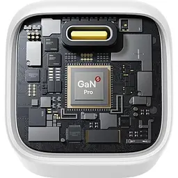 Мережевий зарядний пристрій Baseus PicoGo GaN USB-C 45W Moon White (P10176800213-00) [146301] - мініатюра 6