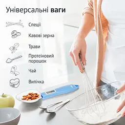 Ваги-ложка цифрові блакитні Eni ADE KE 1808-1 - мініатюра 6