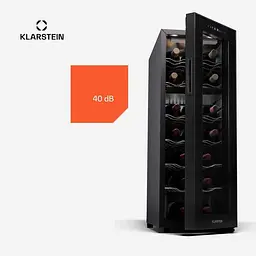 Винний холодильник Klarstein Shiraz 18 Duo (10045297) - мініатюра 2