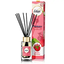 Аромадифузор з паличками Edem Nature Secrets - Sweet berries 90мл(EH25538)