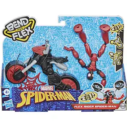 Ігрова фігурка Hasbro Людина-Павук на мотоциклі (F0236) - мініатюра 4