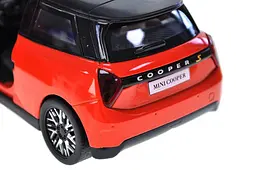 Іграшкова легкова машинка Mini Cooper 1:28 Автопром світлозвукові ефекти металева 68740(O), коробка 18x9x8 см - мініатюра 4
