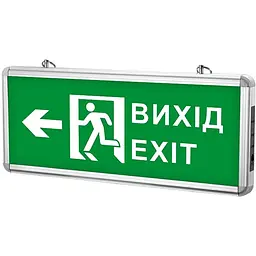LED світильник Titanum Аварійний вихід зі стрілкою двосторонній (TL-EM101-D) - мініатюра 2