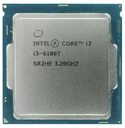 Процессор Intel Core i3 6100T (CM8066201927102) (Socket 1151, 4T, 3.2 ГГц, Tray) Б/у