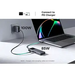 USB-хаб Ugreen Uno 5in1 CM888 (45154) [143011] - мініатюра 6