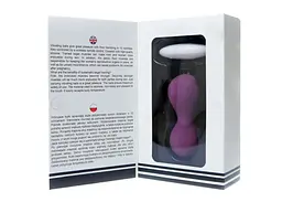 Вгинальні кульки Boss Remote Control Tighten 8 см (фіолетовий) - мініатюра 6