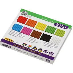 Пластилін ZiBi Kids Line 10 кольорів 160 г (ZB.6273) - мініатюра 2