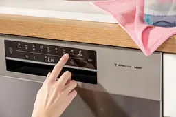 Посудомийна машина Gorenje, 16 комплектів A+++, 60 см, дисплей, 3 кошики, AquaStop, сірий - мініатюра 4